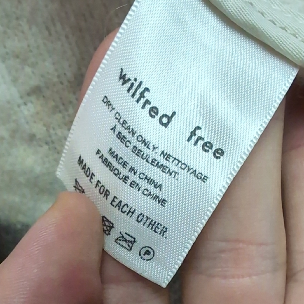 Wilfred Free Cream Cozy Textured Jacket - Picture 6 of 8